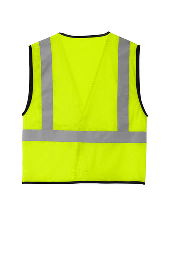 Unisex CornerStone ® ANSI 107 Class 2 Economy Mesh One-Pocket Vest