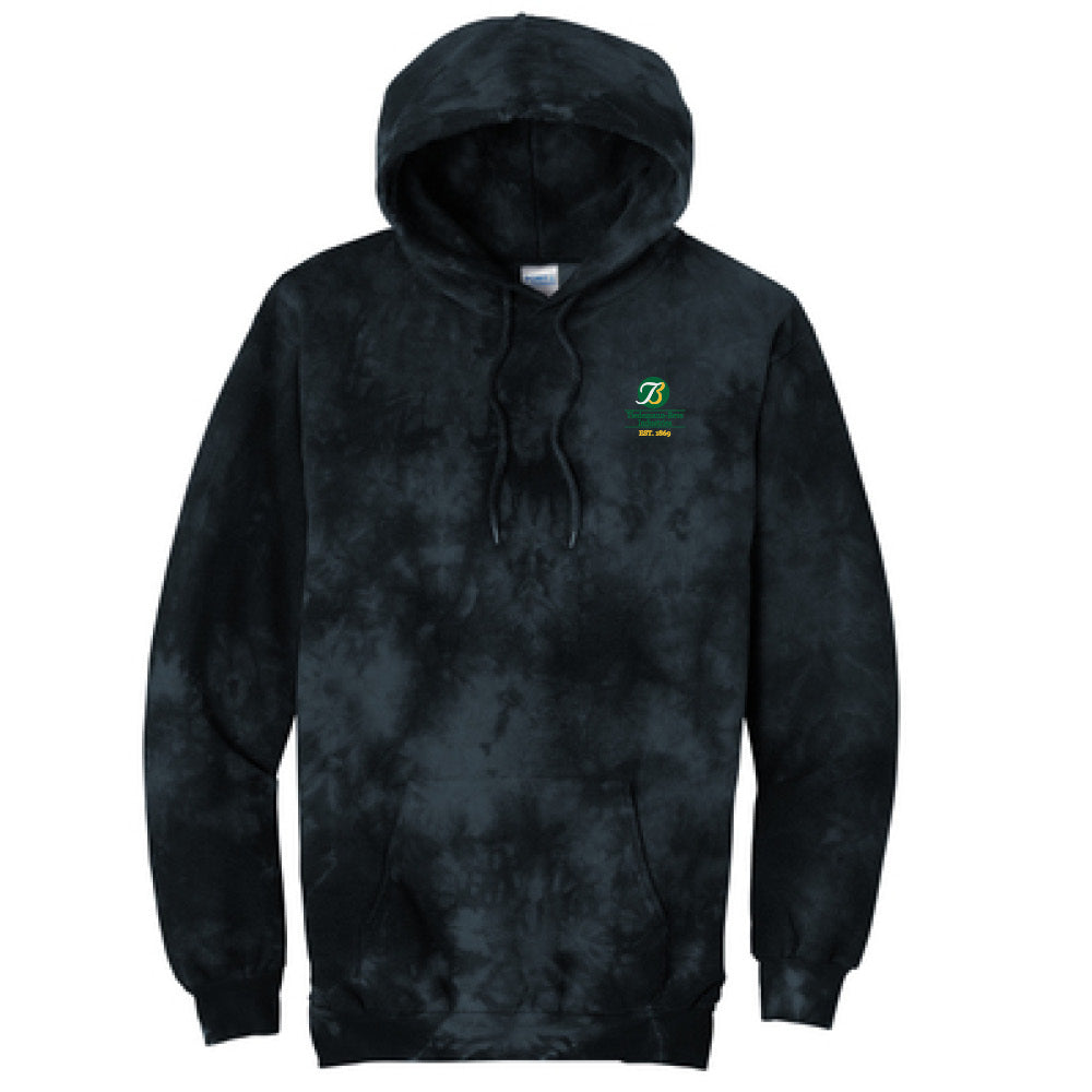 TBI Port & Company® Crystal Tie-Dye Pullover Hoodie