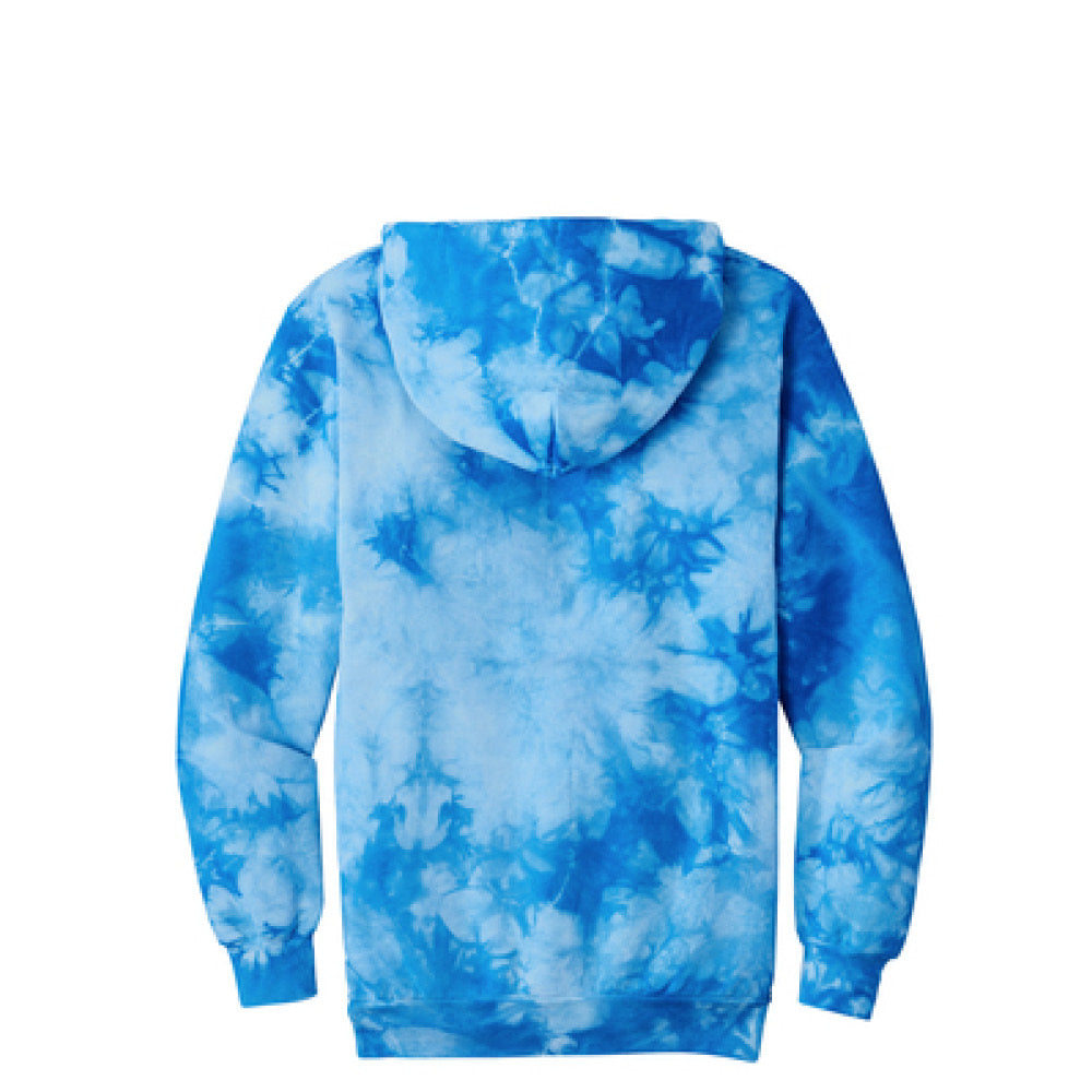 TBI Port & Company® Crystal Tie-Dye Pullover Hoodie