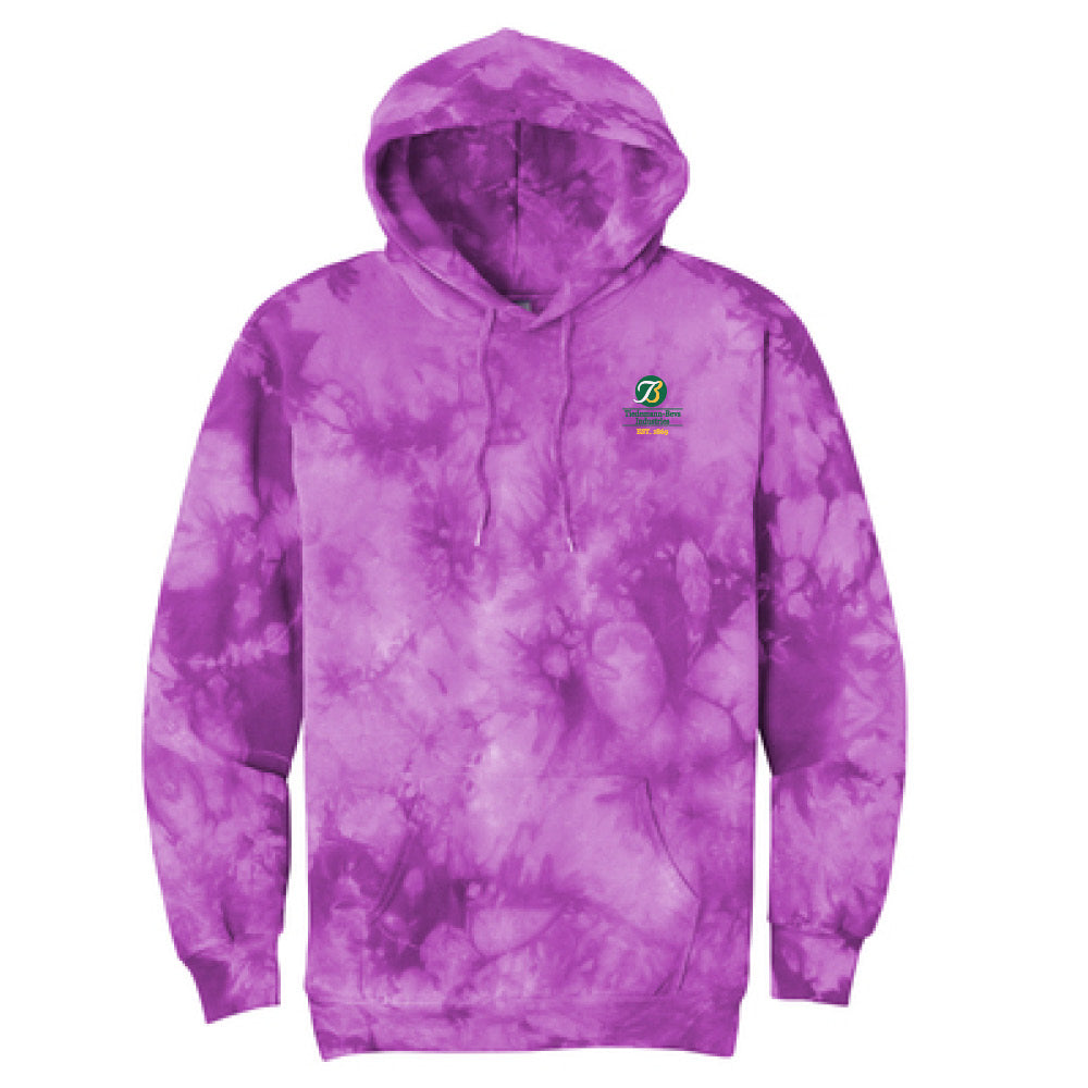 TBI Port & Company® Crystal Tie-Dye Pullover Hoodie