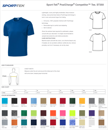 Men's Sport-Tek® PosiCharge® Competitor™ Tee