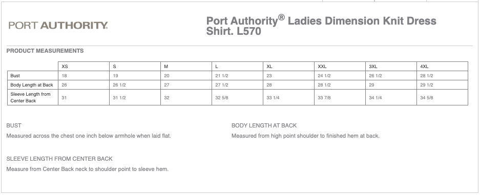 Ladies Port Authority® Dimension Knit Dress Shirt