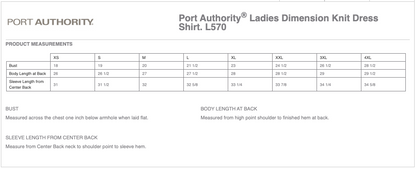 Ladies Port Authority® Dimension Knit Dress Shirt