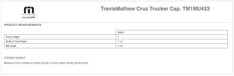 Unisex TravisMathew Cruz Trucker Cap