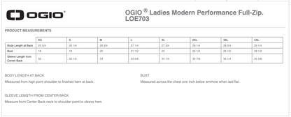 Ladies OGIO ® Modern Performance Full-Zip