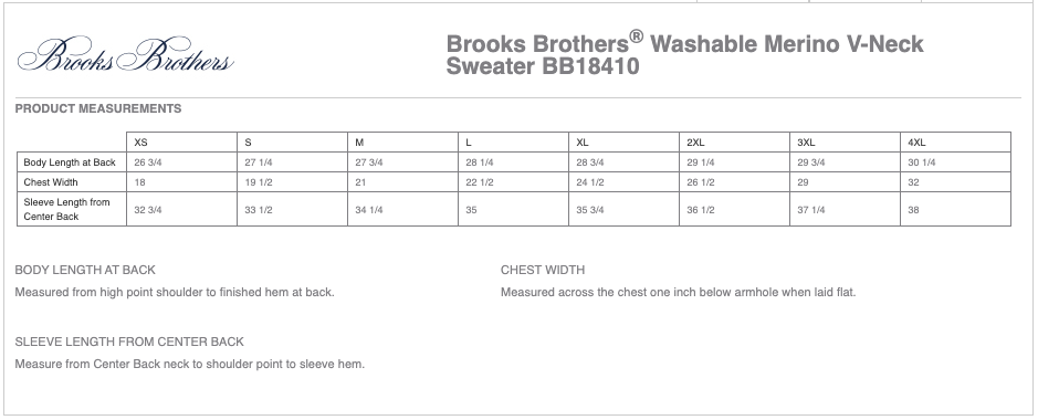 Men's Brooks Brothers ® Washable Merino V-Neck Sweater