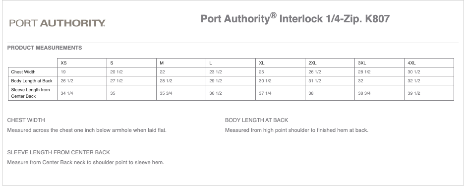 Men's Port Authority® Interlock 1/4-Zip