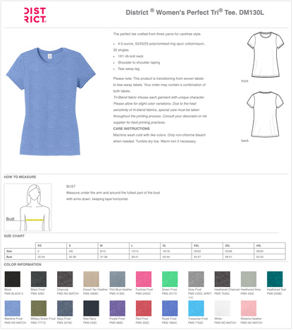 Ladies District® Perfect Tri® Tee