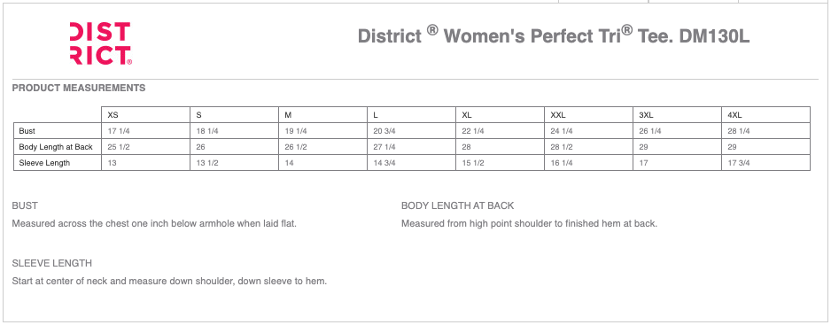 Ladies District® Perfect Tri® Tee