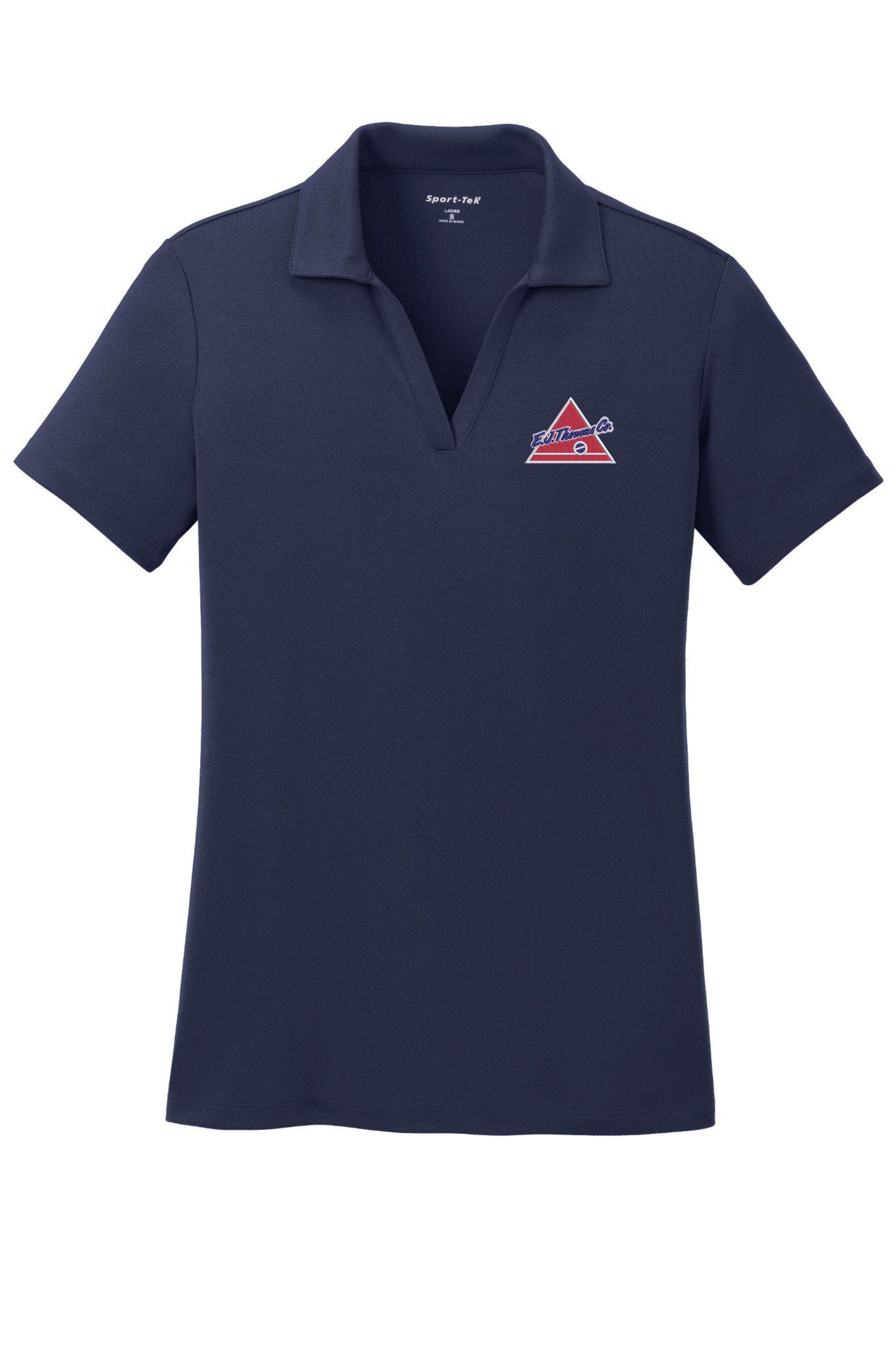 E.J. Thomas Sport-Tek® Ladies PosiCharge® RacerMesh® Polo